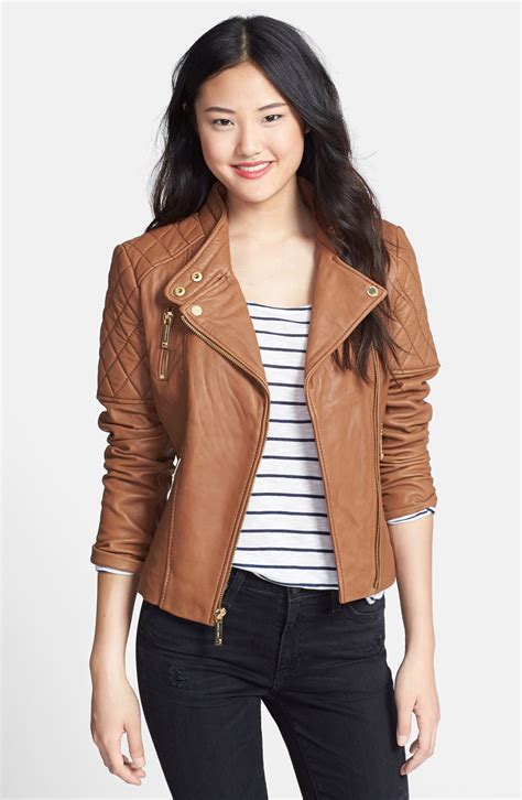 michael kors moto jacket nordstrom